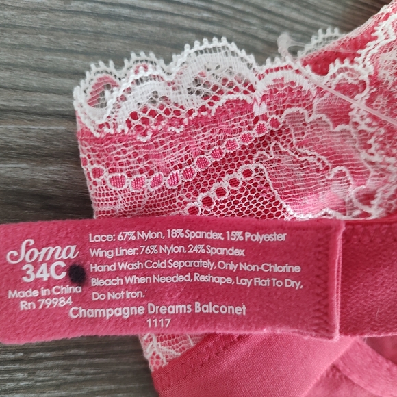 Soma Intimates & Sleepwear New Soma Champagne Dreams Bra
